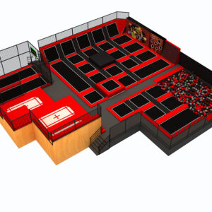 jump in trampoline park