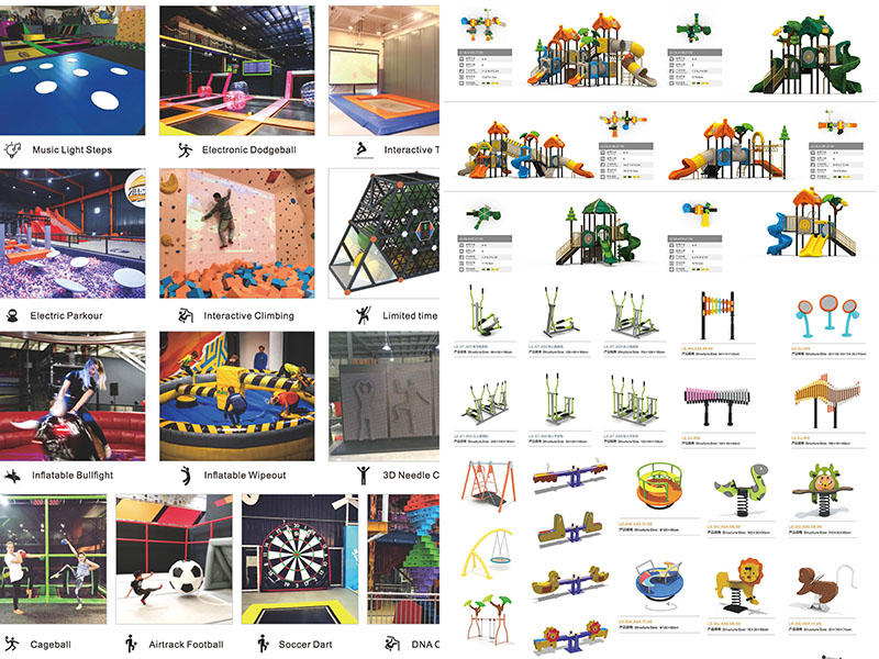 Collage of Liben Play equipment