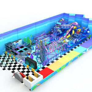 indoor playground trampoline