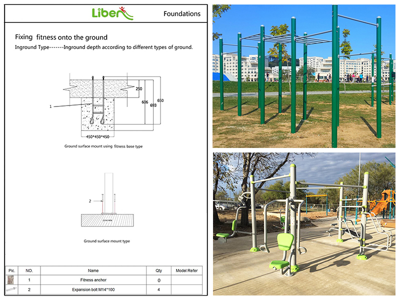 Liben Play Outdoor Equipment Installation