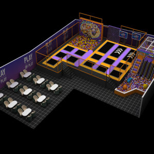 trampoline park equipment
