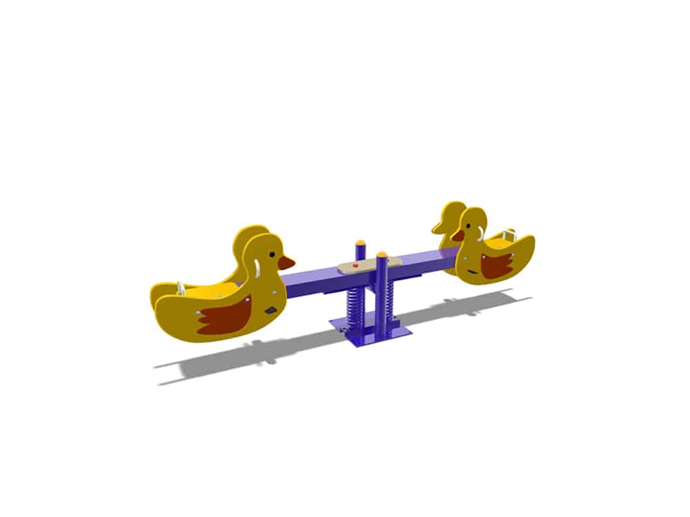 Duck-Shaped Spring See saw