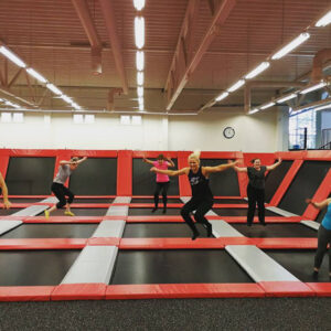 free jumping trampoline