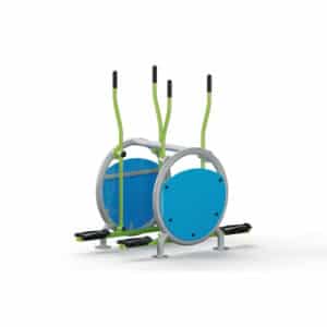 luxurious double skiing machine