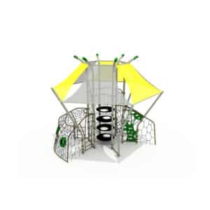 Outdoor climbing structure