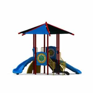 outdoor play equipment for small spaces