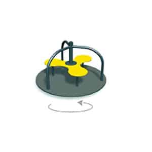 outdoor play park roundabout