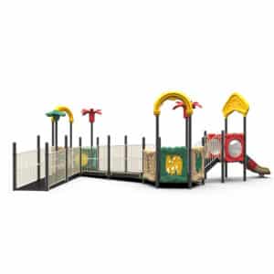 wheelchair friendly playground equipment
