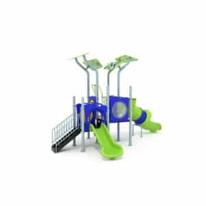 outdoor play equipment for small spaces