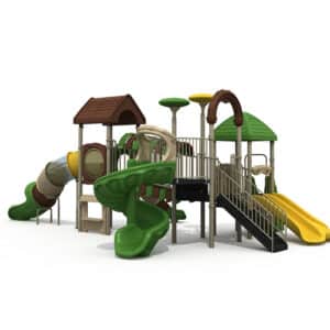natural looking playground equipment
