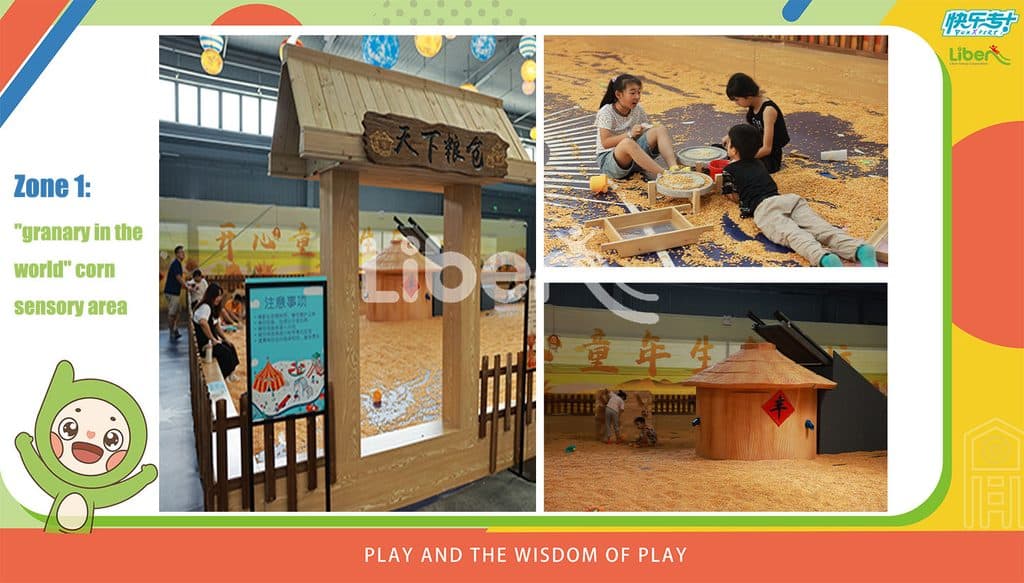 "granary in the world" corn sensory area