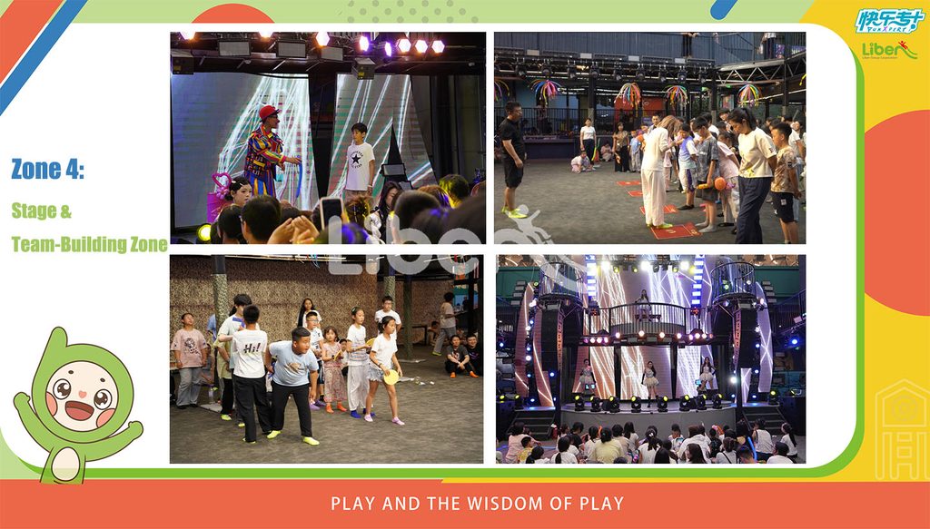 Zone 4:Stage & Team-Building Zone